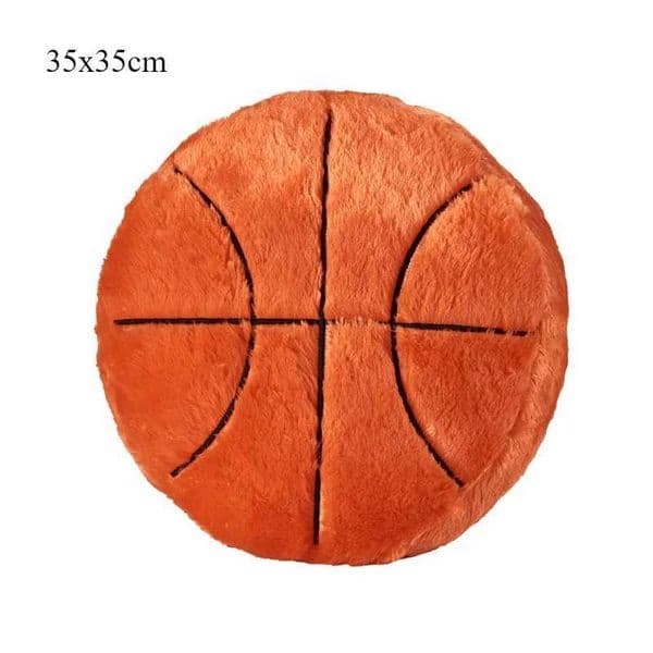 Basketball and Football-shaped Sports Cushion Pillow Winter and Summer Style Gift for Boyfriend for adult C260527