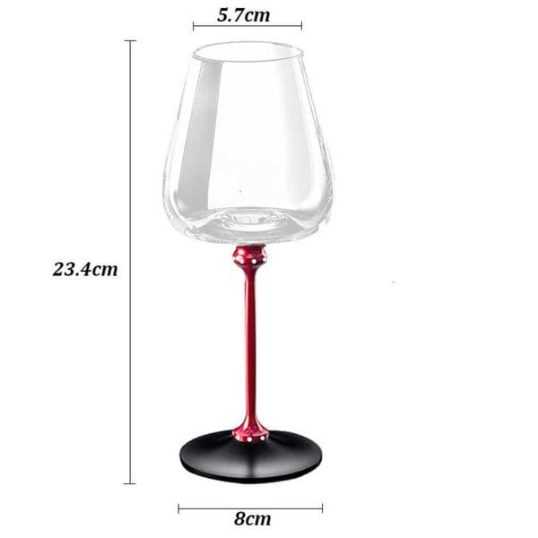 Creative Rotating Glass Wine Glasses Durable Whiskey y Cocktails Juice Stress Crystal Goblet for Party Home Bar 250325Y260527