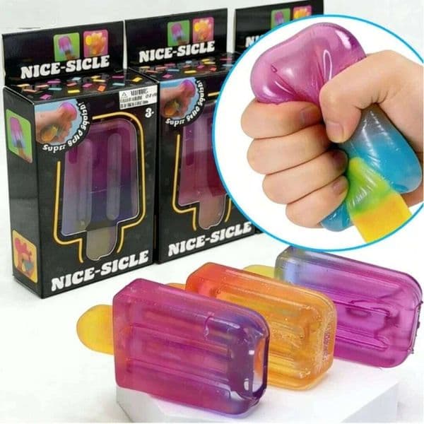 Schylling Needoh popsicle blind box Sensory Stress Relief Squishy Cube Anti-Anxiety Squeeze Object for birthday gift toy 26L0527