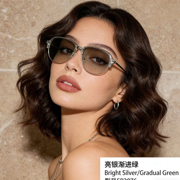Polarized outdoor fashionable for women, high-end UV protection, Korean style trendy men's sunglasses
