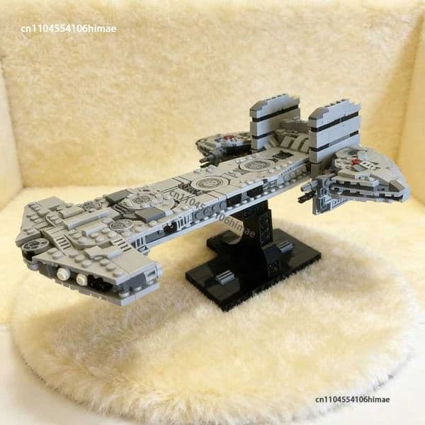 NEW Stargate Thors Bilskirnir Midi-Sc MOC Spaceship Military Building Blocks DIY War Battle Assemble Bricks Kids Toy GiftJ260527
