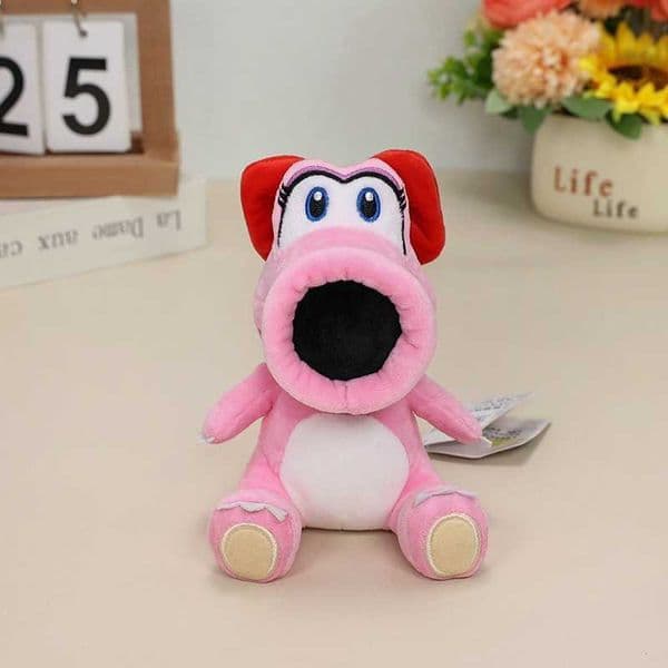 New 6inch Birdo Plush Doll Catherine Pea Big Dragon Girl Rose Red Sister Plush Toy L2605280V1P