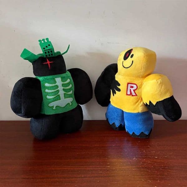 Super Cute Anime Game Forsaken Character Killers 1x1x1x1 and John Doe Plush Toys Chance Peripherals Plushie Doll Desktop Decor L260527