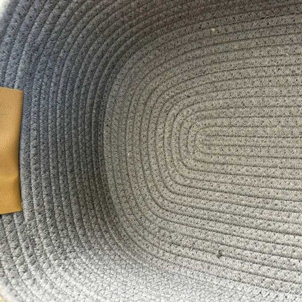 Rope Woven Baskets for Organizing Woven Rope Storage Basket Multifunctional Toy Basket for Desktop Nursery Office Bathroom BooksJ260527