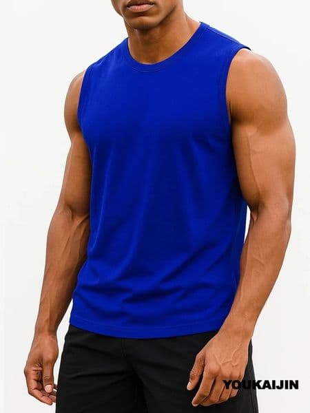 Mens Gym Tank Top Men Fitness Sleeveless Shirt Male Slim Mesh Breathable Sports Vest Undershirt Gyms Running 260527