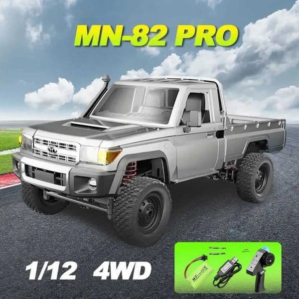 2026 Rc Crawler Rc Crawler Radio Control Car Mn82 Pro RC Car 1/12 Four-Wheel Drive Simulation radio control car Off-Road Electric Remote Control Climbing Boy Toy D