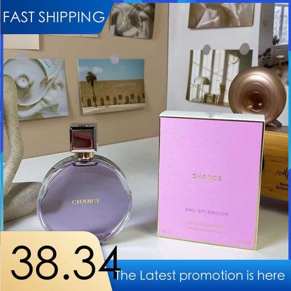 Stock Brand Perfume Women 100 ML EDP Body Spray Cologne CHANCE SPLENDIDE Natural Long Lasting Pleasant Fragrance Ladies Charming Scent EAU DE PARFUM 3