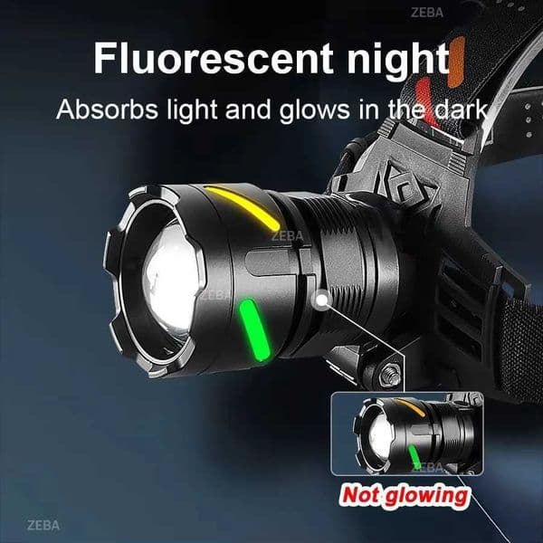 90000000LM Most Powerful LED Headlamp Ultra Bright 4500M Head Flashlight Rechargeable Head Torch Fishing Hunting Headlight 18650 S2605275WAU