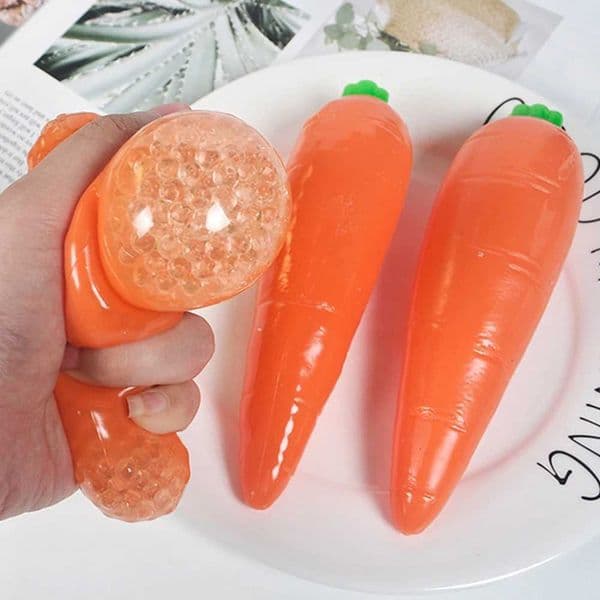 Hot Carrot Pinch sic Adt Decpression Toys Slow Rebound Explosion Bead Cpression Toys Childrens GiftsJ260528