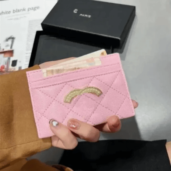 Leather card holders wallet women coin purses designer red black grain crocodile credit mini bag fashion retro simple luxury cardholder