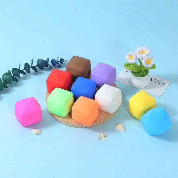 Colorf Square Pinch sic Toy Decpression Toy Creative Color Change Decpression Pinch Slow ReboundJ260528