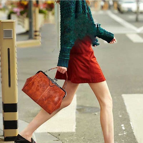 Yogodlns Vintage Clip Hand Bag For Wen Soft Leather Shoder Bag Fi ning Wallet Shopping Crossbody Bag Bolso J260528