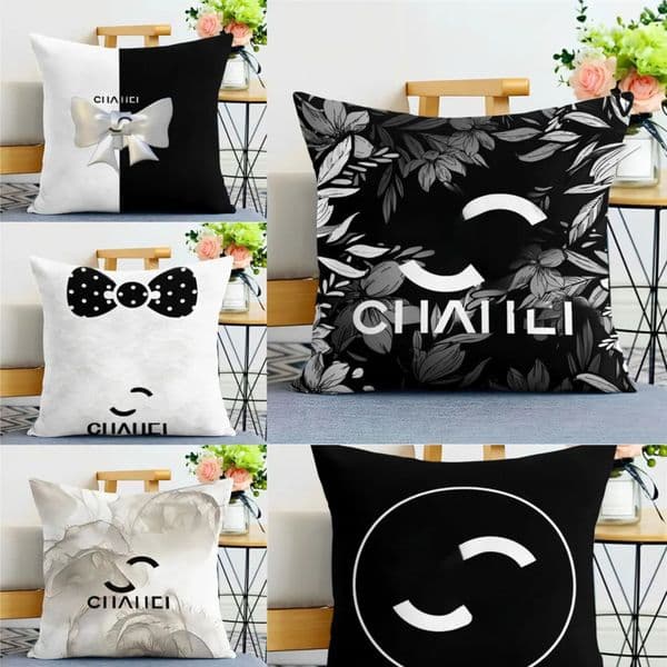 2026 Nordic Minimalist Living Room Light Luxury Black And White Style Bedroom Dormitory Cushion Sofa Office perfume Backrest Waist Support Pillow Home Decor col 022
