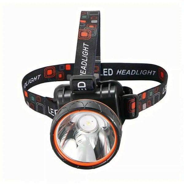 Super Bright LED Headlight Rechargeable Headlight 2 Mode 5000 lumens S260527