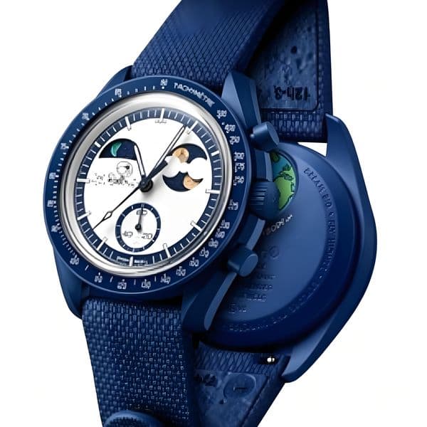 2026 New Bioceramic Planet Moon Quarz Watch Mission To Mercury 42Mm Full Function Chronograph Mens Couple Joint Name Wristwatches Moonshine