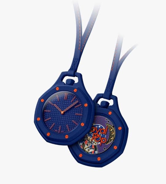 AAAAA Royal ST POP Pocket Watch Moon Watches Designer Audemarly Pigut Watch Apwatches Automatic Ceramic Dial 8 Color Leather Lanyard Watch Men Women Watch Gift
