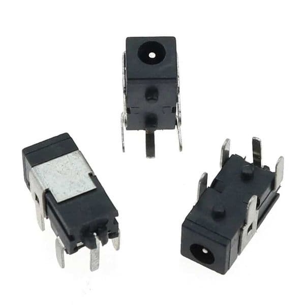 10pcs 50PCS DC Power Socket Jack Connector 2507mm Power Female Plug For Gameboy Color GBC Charging Port Tablet Router Z260528