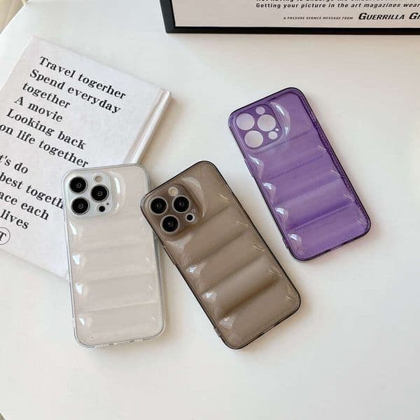 Urban Sophisticated Phone Case Designer Coque Telephone Luxe Down Jacket Ip16pro Material Phone Case 14promax Anti Drop 12 Soft Protective Case