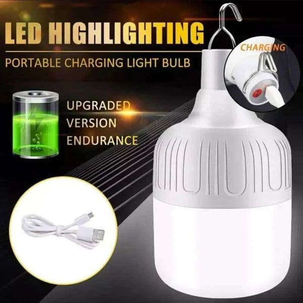 Outdoor USB Rechargeable Mobile LED Lamp Bulbs Emergency Light Portable Hook Up Camping Lamps Home Decor Night Lights Lanterns S260527