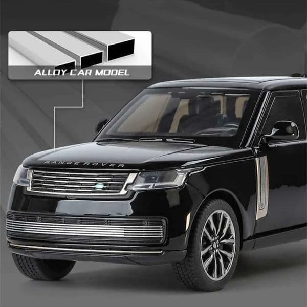Plane High Quality Land Range Rover SV SUV Alloy Die Casting Metal Off Road Car Model Simulating Sound And Light Childrens Toy slot car Gift Car Tr