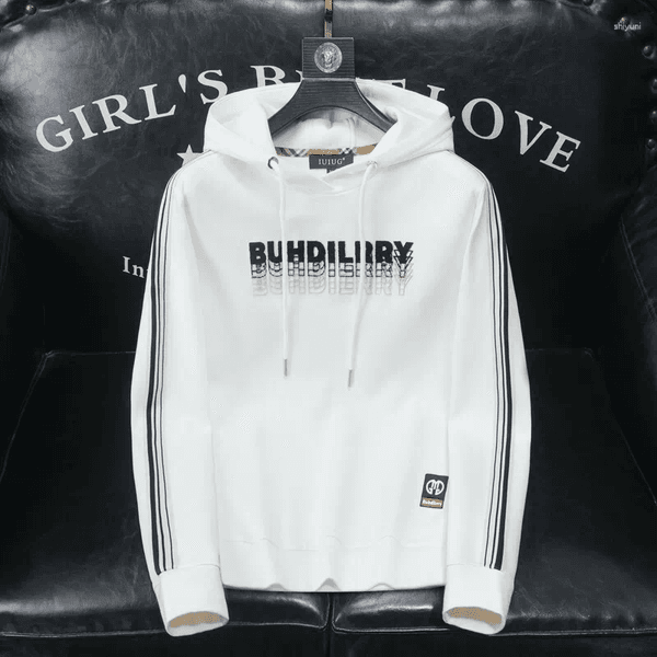 Men's Hoodies Faionable Embroidered Hoodie Base Irt Lightweight Luxury Spring Autumn High End Clothing Trendy Streetwear