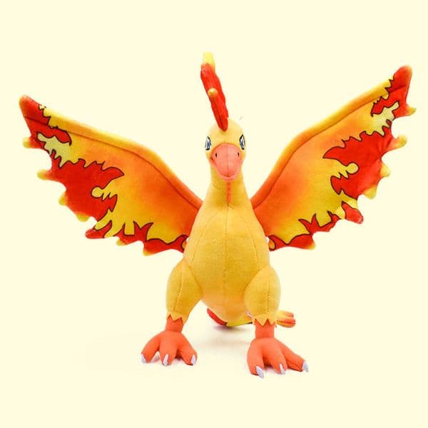 28cm Moltres Zapdos Articuno Three Sacred Birds Plush Dolls Three Sacred Beasts Toys L260528SMZY