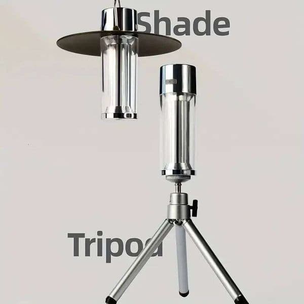 LED Camping Lamp Portable USB Rechargeable 6 Lighting Modes With Magnetic base And Tripod Support IP54 Waterproof S260527
