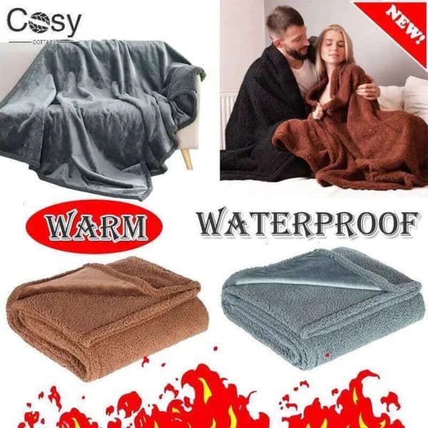 2026 Summer Air Conditioning Blanket Couple perfume Romantic Blankets Warm Cozy cologne Shaggy Blanket-Thickened King Size 100% Waterproof Free Shipping 6 13 5
