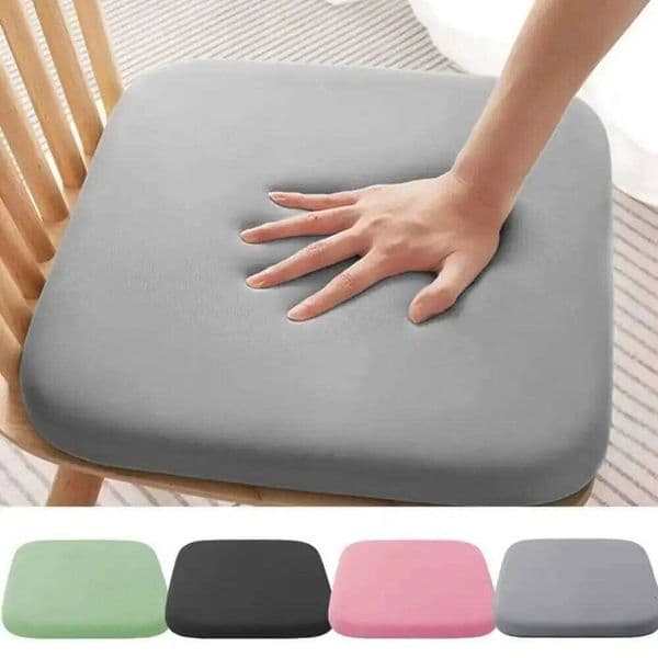 4cm Thick Cushion Memory Foam Breathable Car Seat Anti-Slip Rebound Office Chair Pad W260528