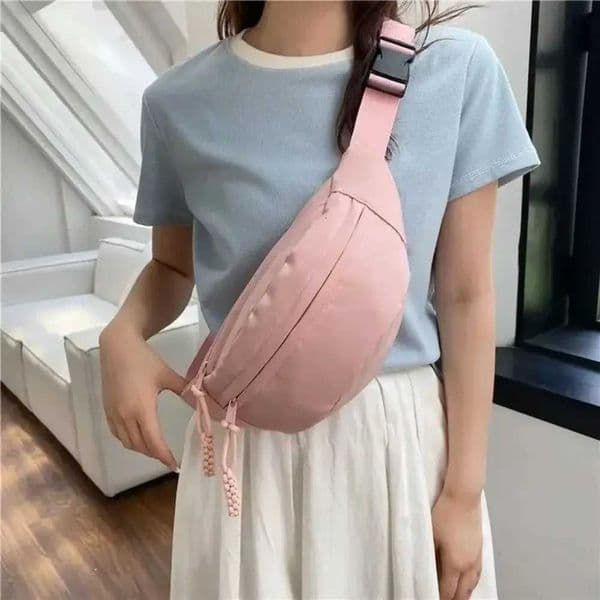 Half Moon Womens Chest Bag New Oxford Cloth Large Capacity Crossbody Bag Multifunctional Waterproof Waist Bags TravelT260528