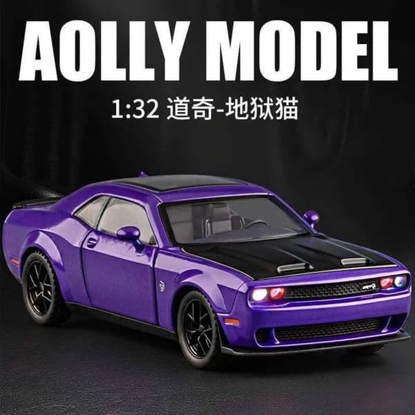 Plane slot car 1:32 Dodge Charger 1970 Hellcat Viper Supercar Alloy Metal Diecast Model Car Home Decoration Desktop Display Ornaments Bitrhday Car Tr