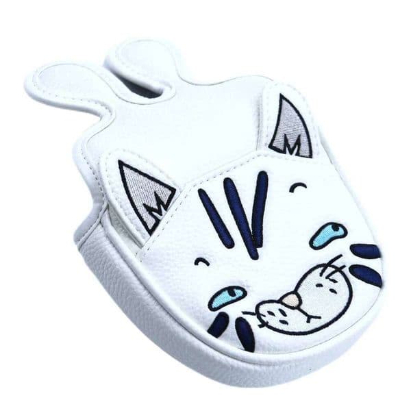 Putter Head Cover Double Button Semi-circular Cat Accessories Golf Club Cap Set TG020 26L0528