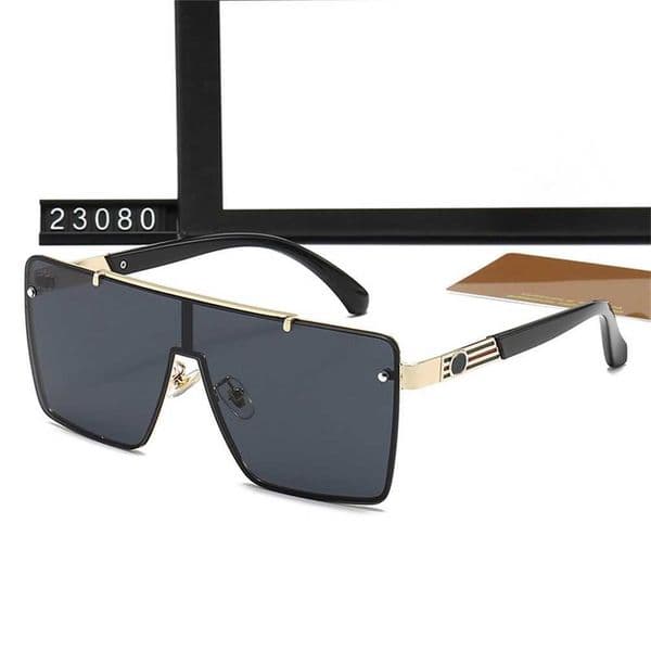 Luxury Brand Glasses Womens 2026 New Model Round Effect For Large Faces Korean Trendy Street Style Protection Designer Sunglasses