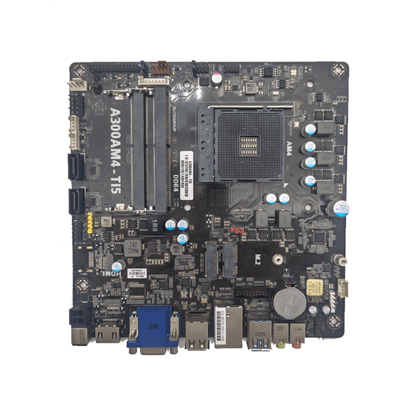 For ECS A300AM4-TI5 Motherboard 32GB HDMI Socket AM4 DDR4 Mini-ITX 17*17 Mainboard Tested Full work be Fast ship