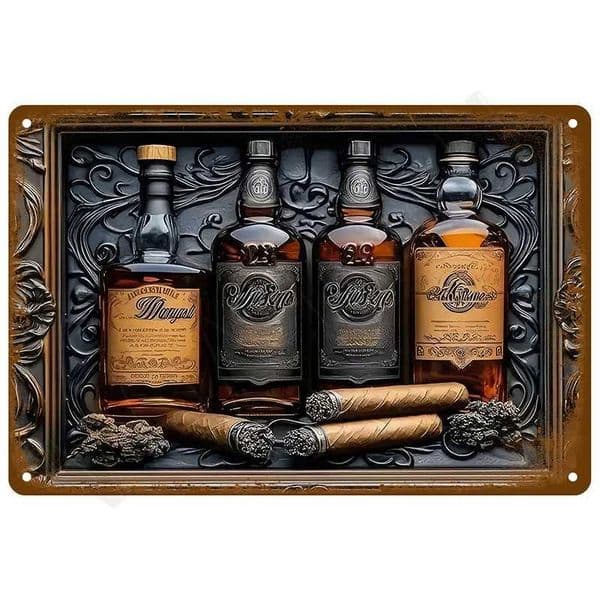 Vintage Bar Metal Signs Bathroom House Living Room Home Retro Wall Decorations Items Luxury Decor Interior Art Posters Tin Signs C260529