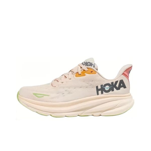 HOKA ONE ONE Clifton 9 Unisex Running Shoes Breathable Anti-slip Wear-resistant Low Top Cushioning Sneakers for Sports