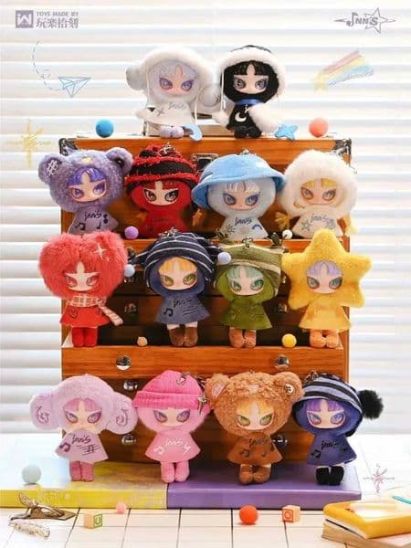 InnS Twelve Tiny Keepers Series Mini Blind Box Mystery Box Caixa Caja Cute Dolls Gift Desktop Ornament Anime Figure ToysR260529