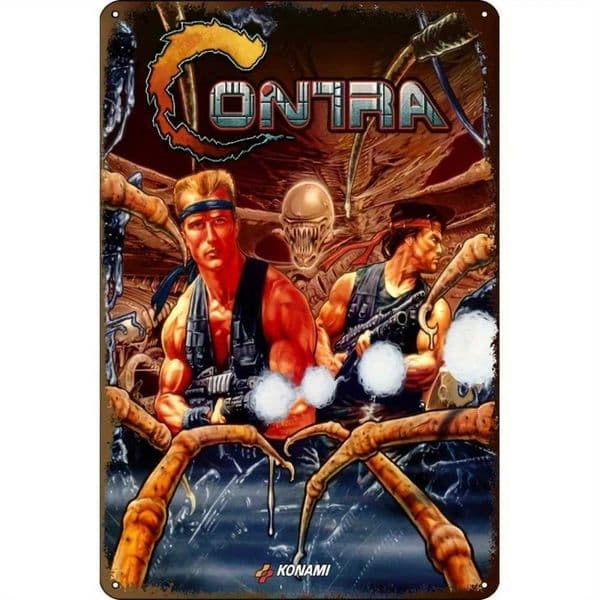 Limited Edition Iron Wall Art - Retro Arcade Game Character Metal Sign with Vibrant Colors Durable Iron Plate No Frame Needed C2605291