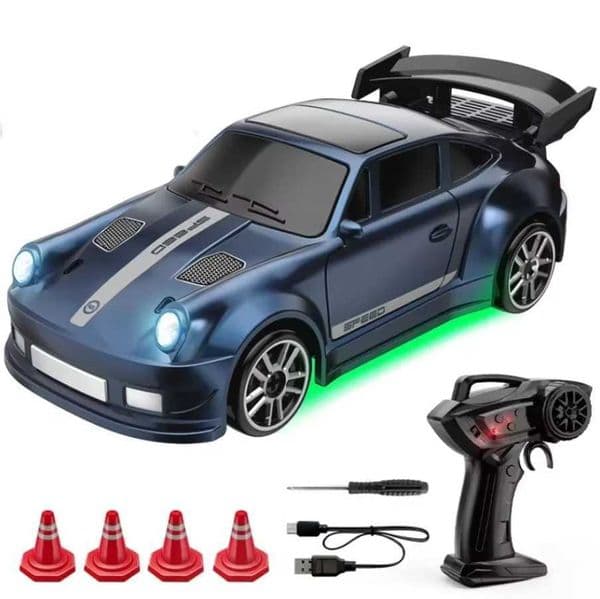 Bestseller 1/64 Scale Drift RC Car 24GHz Desktop Mini Racing Model 4WD Remote Control Vehicle Toy For Adults Kids Ideal Gi L260529284V