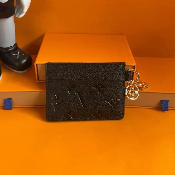 Women card holder men designer wallet cardholder designer purse women genuine Leather Womens men Purses Mens Key Ring Credit Coin Mini Wallet wholesale with box