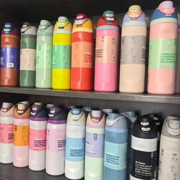 cuum Insulated Mug Stainless Steel Sports Water Bottle BPA Free Tritan Material With perfume Handle cologne And Leak Proof Lid Shipping 1011