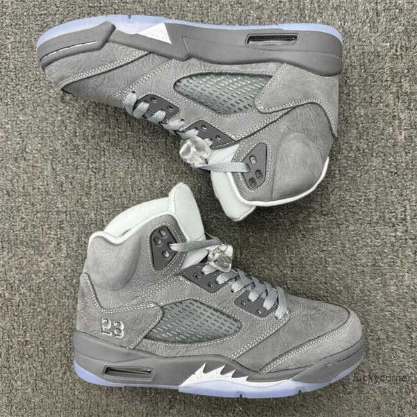 Outdoor Shoes TOP Quality 5 5s Wolf Retro Grey Mens Sneakers DD0587-002