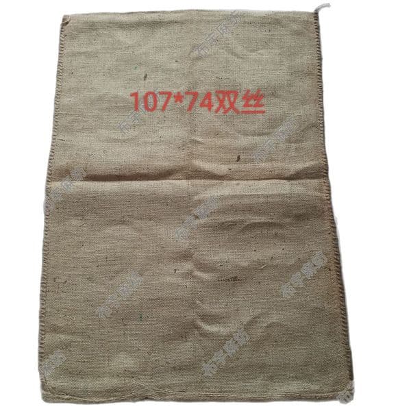 Custom Heavy Duty Jute Burlap Gunny Sacks for Grain Coffee Beans Herbs Hardware Flood Control Sandbag Road Anti-Slip