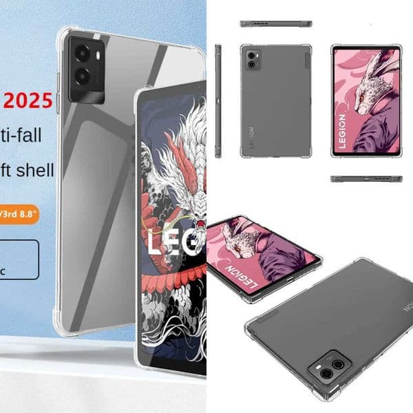 For Lenovo LEGION Y700 3rd Generation 88 inch 2025 TB321FU Protective Case Soft Airbag Funda for Y700 2rd TB320FU Tablet Cover X260529