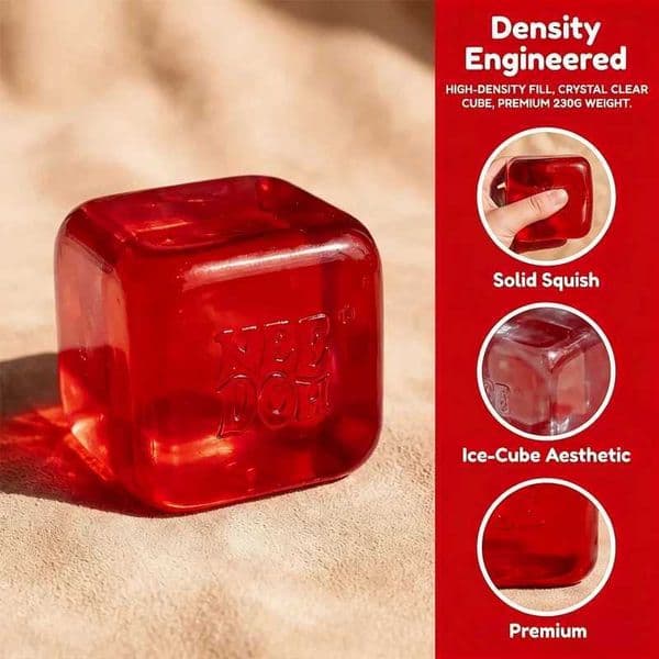 Nice Cube Squishy Stress Relief Fidget Sensory Toy Soft Squeeze Anti-Anxiety Cube Cute Desk Ornaments for Adults ADHD Decompress Z260529