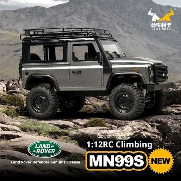 NEW MN99S MN98 1/12 2nd Generation Upgraded Version 24G Full Proportion 4WD Climbing Car Chassis Remote Control Truck Boy Toys L2605290STC