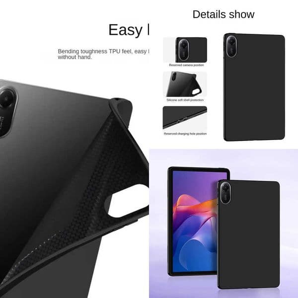 Protective Case For Xiaomi Redmi Pad2 2025 11 inch Antidrop Airbag Silicone Soft TPU Cover funda for Redmi Pad 2 11Tablet shell X260529