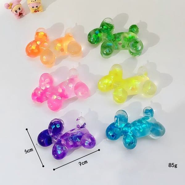 Glitter Maltose Cartoon Pinch Slow Rebound TPR Stress Relieving Toy Stress Relieving Toy-vds