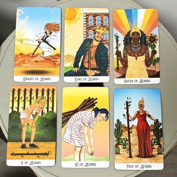 Mystic Soul Tarot 78 Pcs Cards 1036cm Vibrant Colors Throughout The Deck To Uplift Energy of Reader 260529