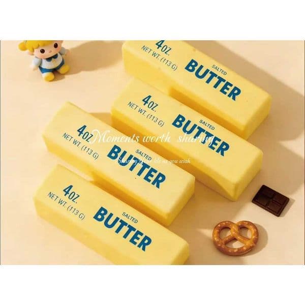 Simulation Butter Bar Squishy Toy Super Soft Slow Rising Squeeze Ball Funny Prank Stress Relief Toy for Anxiety Z260529